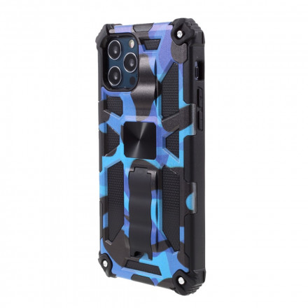 iPhone 12 / 12 Pro Camuflagem Capa de Camuflagem Stand Removível