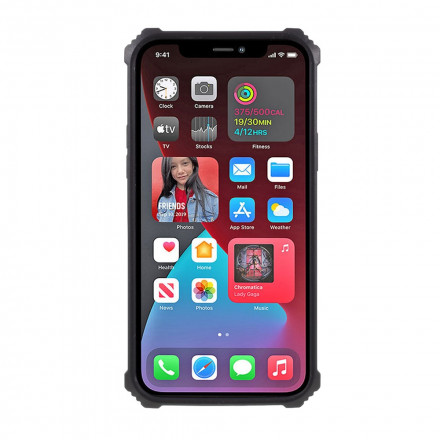 iPhone 12 / 12 Pro Camuflagem Capa de Camuflagem Stand Removível