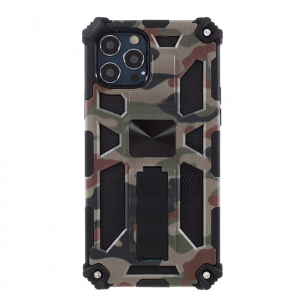 iPhone 12 / 12 Pro Camuflagem Capa de Camuflagem Stand Removível