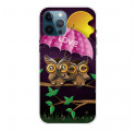 iPhone 12 / 12 Pro Flexible Case Love Owls