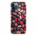 iPhone 12 / 12 Capa Pro Flexível de Chocolate