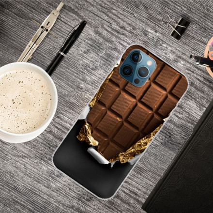 iPhone 12 / 12 Capa Pro Flexível de Chocolate