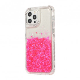 Capa de pó brilhante para iPhone 12 / 12 Pro