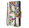 Capa para iPhone 11 Zip Pocket Tree