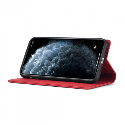 Tampa Flip Cover iPhone 11 LC.IMEEKE Efeito Couro