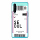 Cartão de embarque OnePlus Nord para o capa de Seul