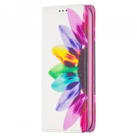 Capa iPhone 11 Flor de aguarela