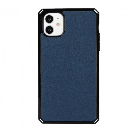 Capa iPhone 11 Lychee Genuína de Couro com CordÃ£o