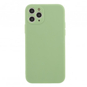 iPhone 11 Pro Capa de silicone Mat Pura Cor
