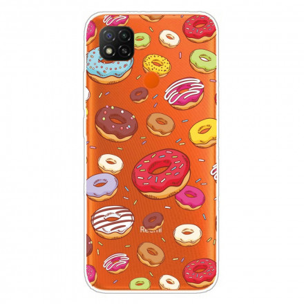 Xiaomi Redmi 9C Capa de Donuts do Amor