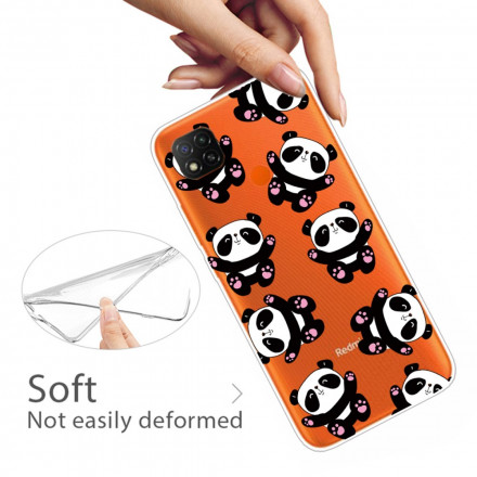 Xiaomi Redmi 9C Case Top Pandas Fun