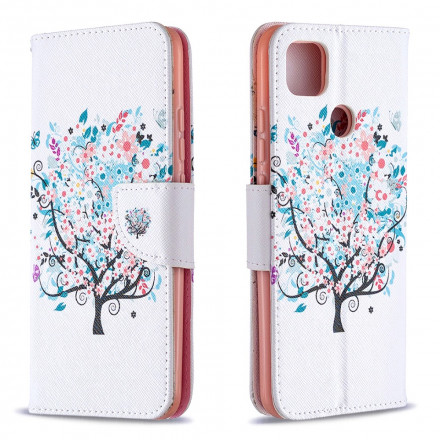 Xiaomi Redmi 9C Capa de árvore florida