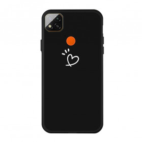 Xiaomi Redmi 9C Coração pulsante da capa de silicone