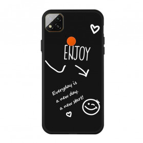 Xiaomi Redmi 9C Capa de Silicone Enjoy Case
