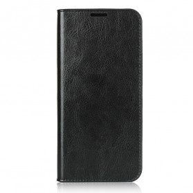 Tampa Flip Cover Xiaomi Redmi 9C Couro Genuíno