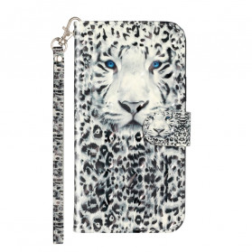 Capa para iPhone 11 Pro Max Tiger Light Spots com Cordão
