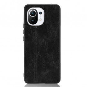 Xiaomi Mi 11 Capa de Couro Sem Costura