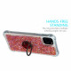 iPhone 11 Pro Máx. Glitter Capa com Anel de Suporte