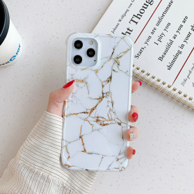 iPhone 11 Pro Estilo Mármore Mármore Mármore Mármore Mármore Cantos Reforçados
