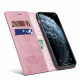 Tampa Flip Cover iPhone 11 Pro Max LC.IMEEKE Efeito Couro