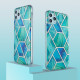 iPhone 11 Pro Max Silicone Case Marble Geometry