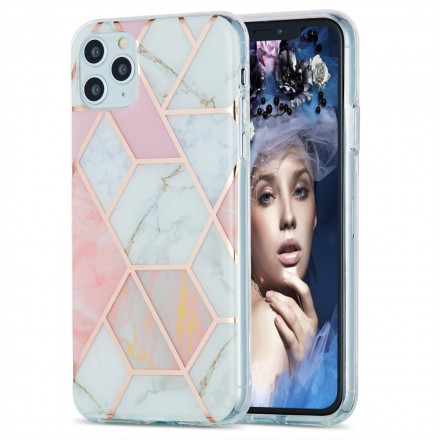 iPhone 11 Pro Max Silicone Case Marble Geometry