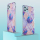 iPhone 11 Pro Max Silicone Case Marble Geometry