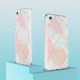 Capa iPhone SE 2 / 8 / 7 Silicone Marble Geometry
