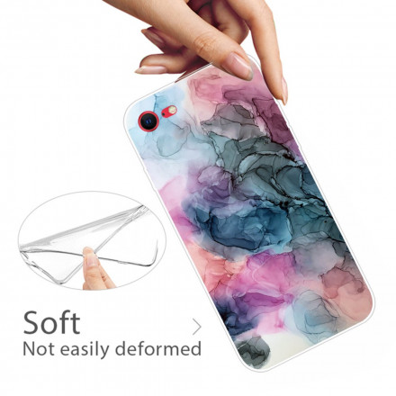 Capa iPhone SE 2 / 8 / 7 Marble Coloured