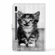 Capa em pele Samsung Galaxy Tab S7 Kitten