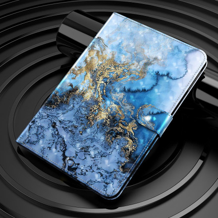 Samsung Galaxy Tab S7 Capa de Couro Mar
