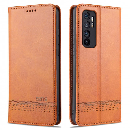Capa Flip Xiaomi Mi Nota 10 Lite Leather Style AZNS
