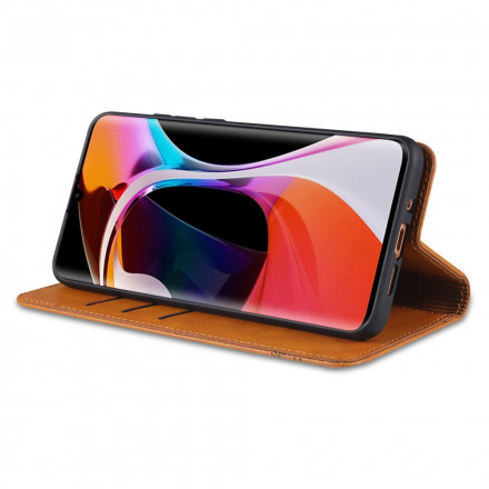 Capa Flip Xiaomi Mi Nota 10 Lite Leather Style AZNS