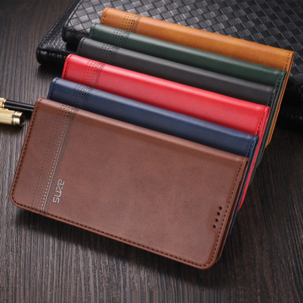 Capa Flip Xiaomi Mi Nota 10 Lite Leather Style AZNS