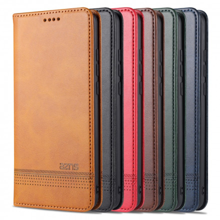 Capa Flip Xiaomi Mi Nota 10 Lite Leather Style AZNS
