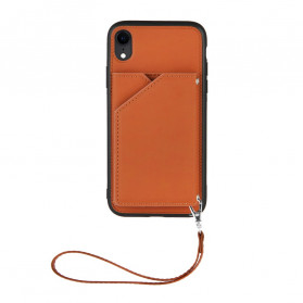 Porta Mãos-livres da capa Multi-Cartão iPhone XR