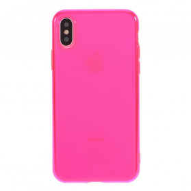 iPhone X / XS Capa de silicone de cor clara