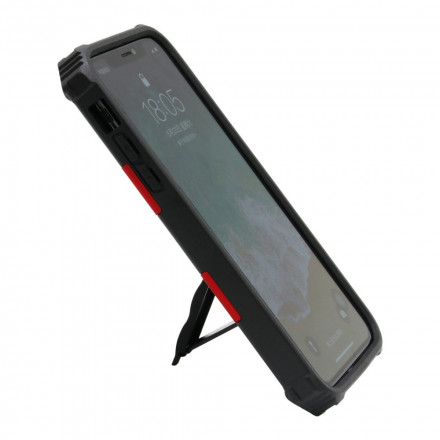 Capa destacável para iPhone X / XS com suporte amovível Capa destacável para iPhone X / XS com suporte amovível