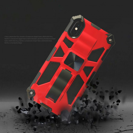 Capa destacável para iPhone X / XS com suporte amovível Capa destacável para iPhone X / XS com suporte amovível