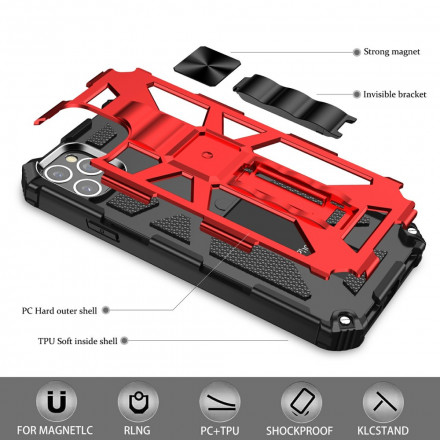Capa destacável para iPhone X / XS com suporte amovível Capa destacável para iPhone X / XS com suporte amovível