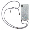 iPhone X / XS Glitter & String Case