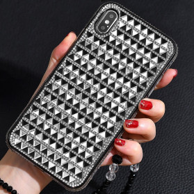 iPhone XS Max Case Triangles Diamantes