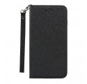 Capa Flip Cover iPhone XS Max Style Soft Leather com Cordão