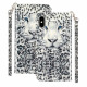 Capa de correia de luz para iPhone XS Max Tiger