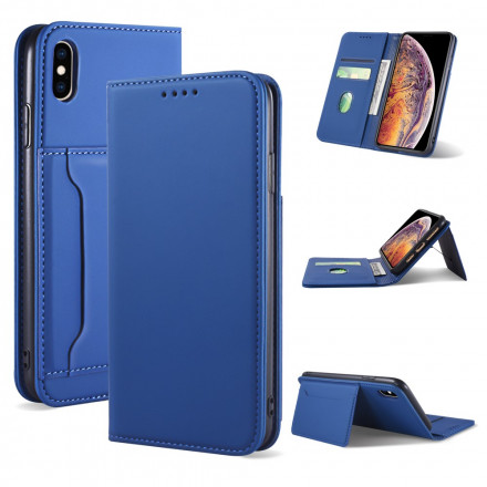 Tampa Flip Capa iPhone XS Porta-cartões Max