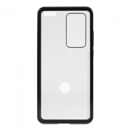 Capa Huawei P40 Pro Metal e Capa de Vidro Duplo