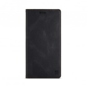 Tampa Flip Cover Tecnologia RFID do iPhone XS Max Leather Effect