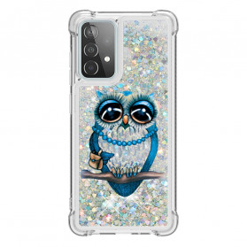 Samsung Galaxy A52 4G / A52 5G Capa Miss Coruja Glitter
