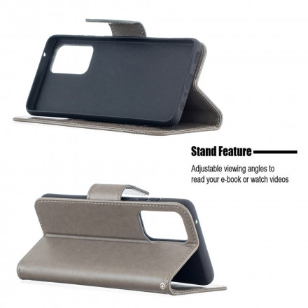 Capa Samsung Galaxy A52 4G / A52 5G Borboletas em Voo com CordÃ£o