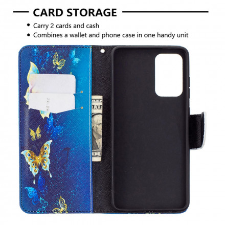Capa Samsung Galaxy A72 4G / A72 5G Borboletas